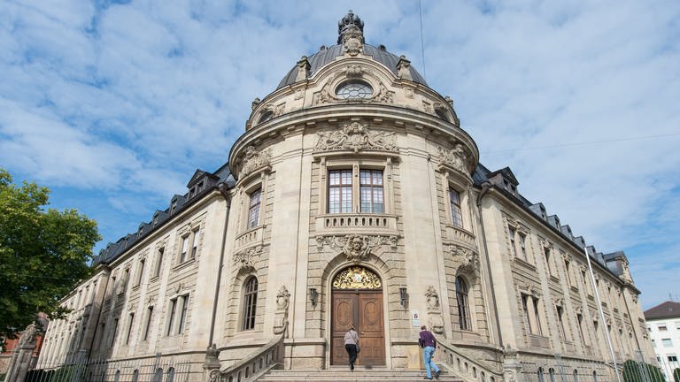Das Gebäude des Land- und Amtsgerichts in Landau